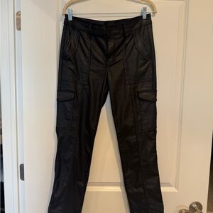 White House Black Market Black Cargo-Style Jeans
